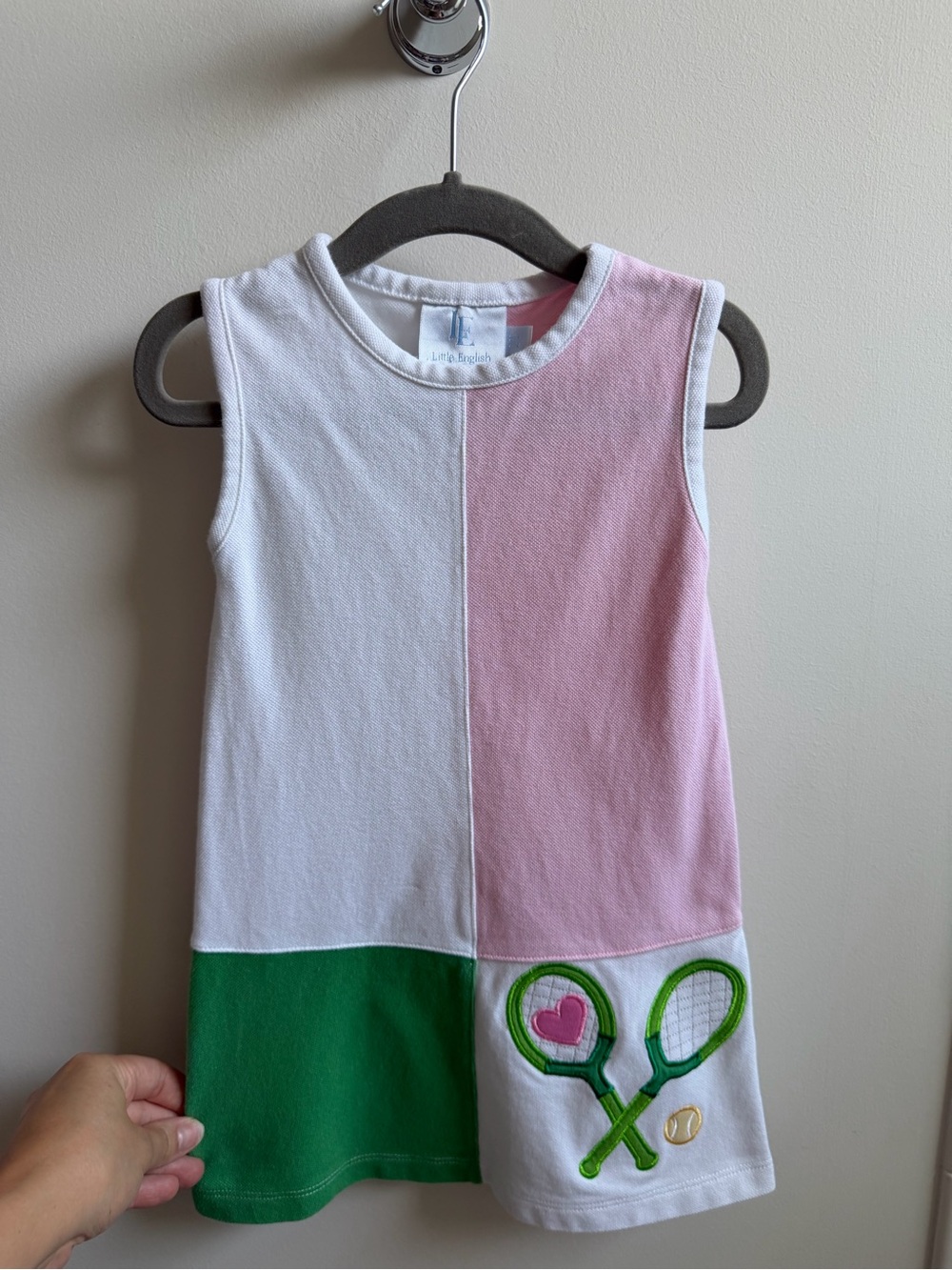 Tennis Appliqué Dress